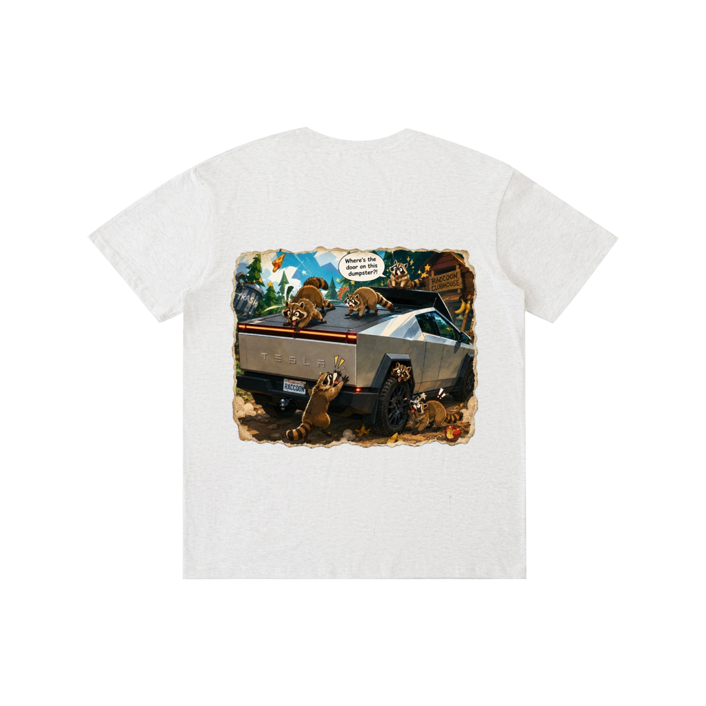 Elon's Trash Removal– Raccoon Pure Cotton Unisex T-Shirt