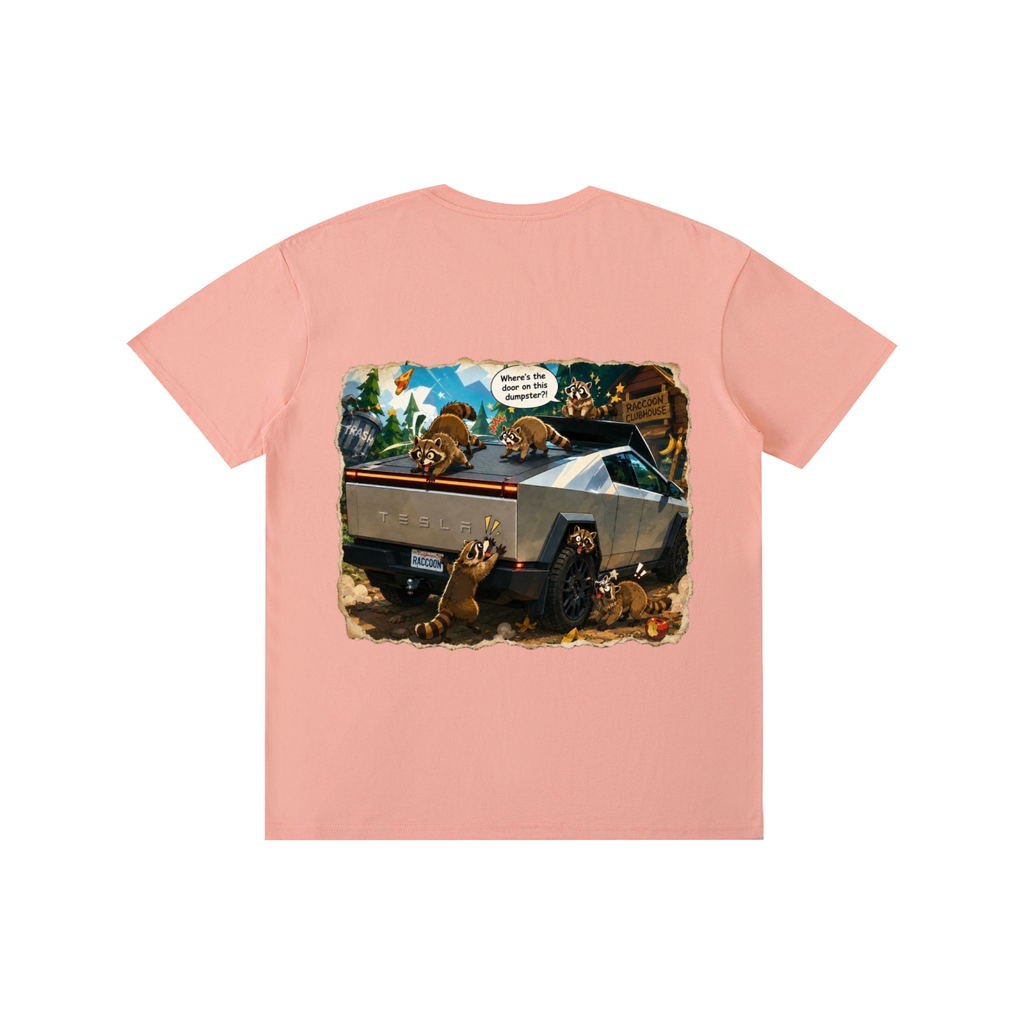Elon's Trash Removal– Raccoon Pure Cotton Unisex T-Shirt