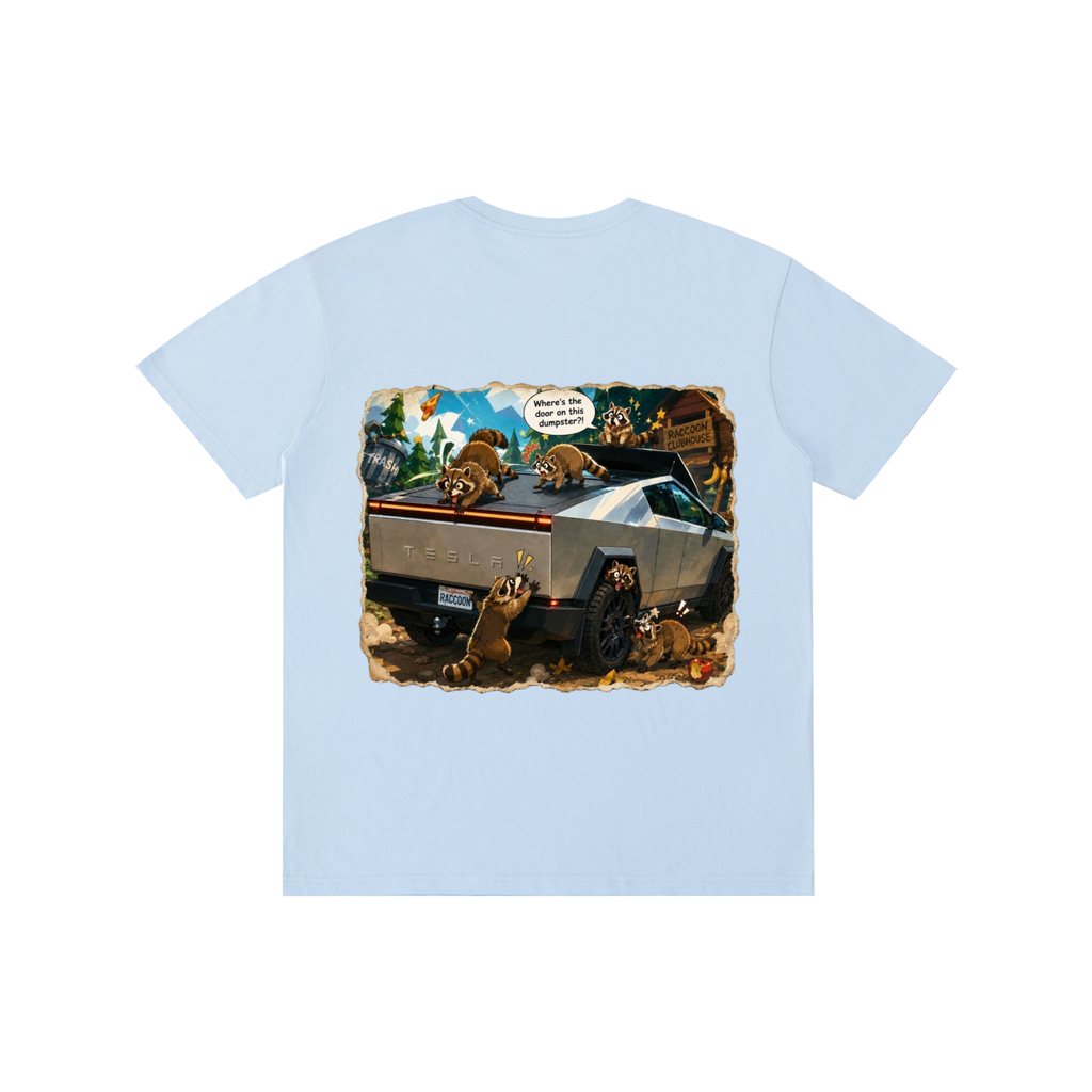 Elon's Trash Removal– Raccoon Pure Cotton Unisex T-Shirt