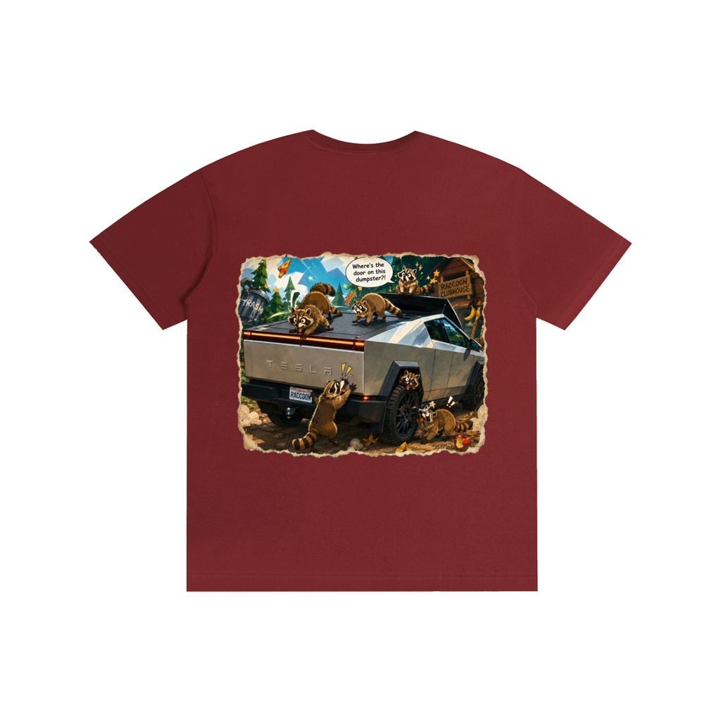 Elon's Trash Removal– Raccoon Pure Cotton Unisex T-Shirt