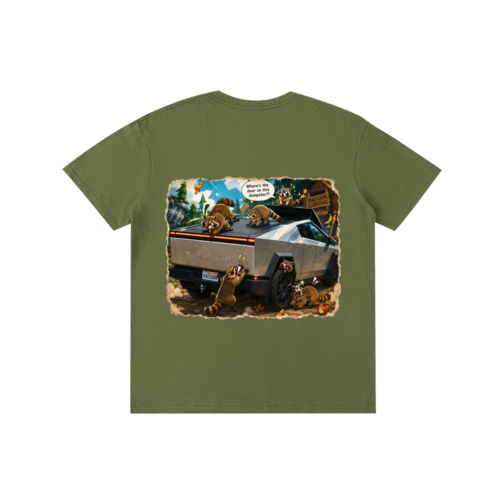 Elon's Trash Removal– Raccoon Pure Cotton Unisex T-Shirt