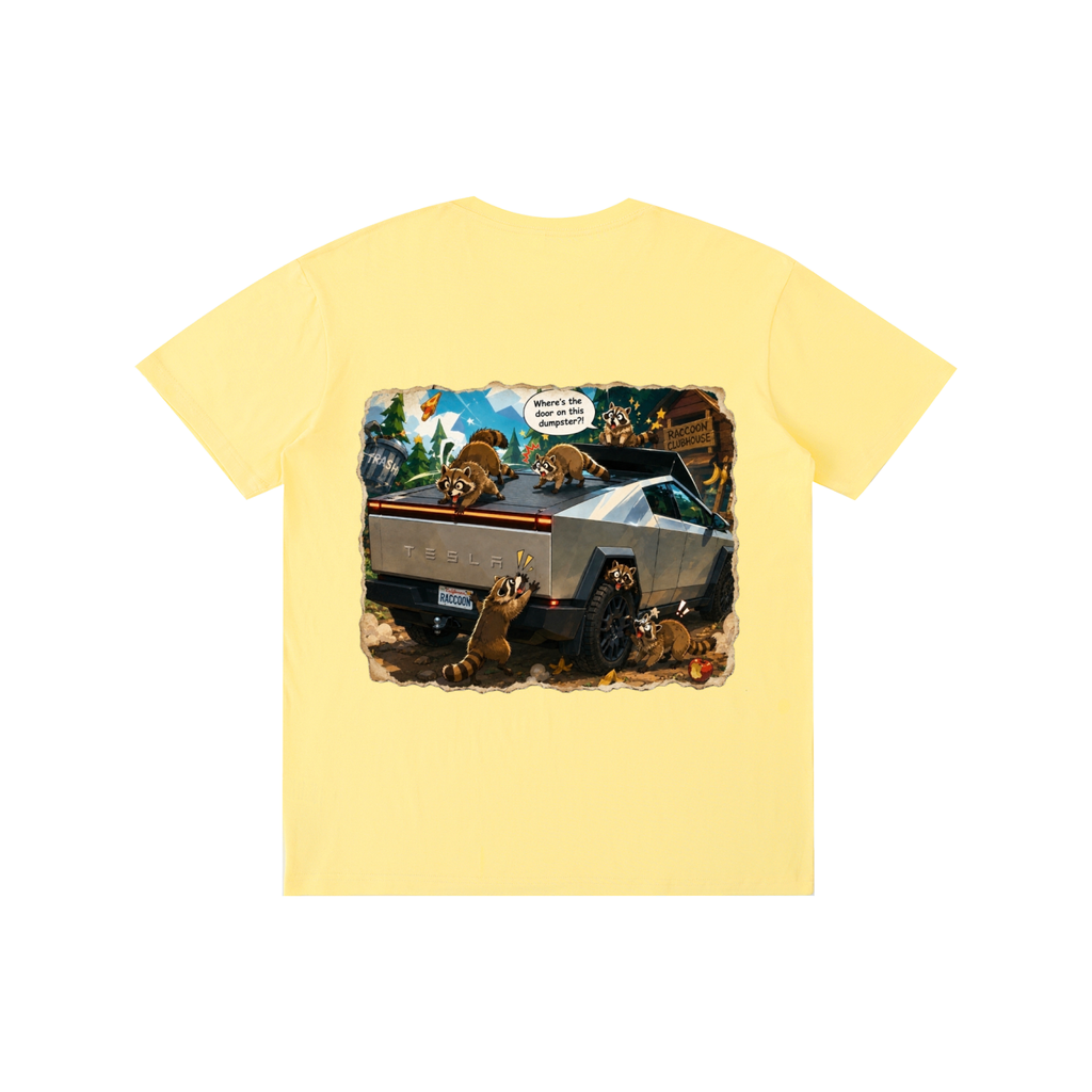Elon's Trash Removal– Raccoon Pure Cotton Unisex T-Shirt