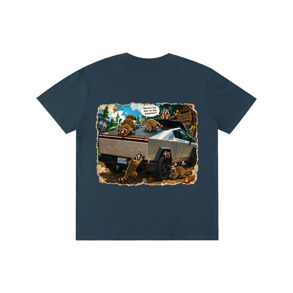 Elon's Trash Removal– Raccoon Pure Cotton Unisex T-Shirt