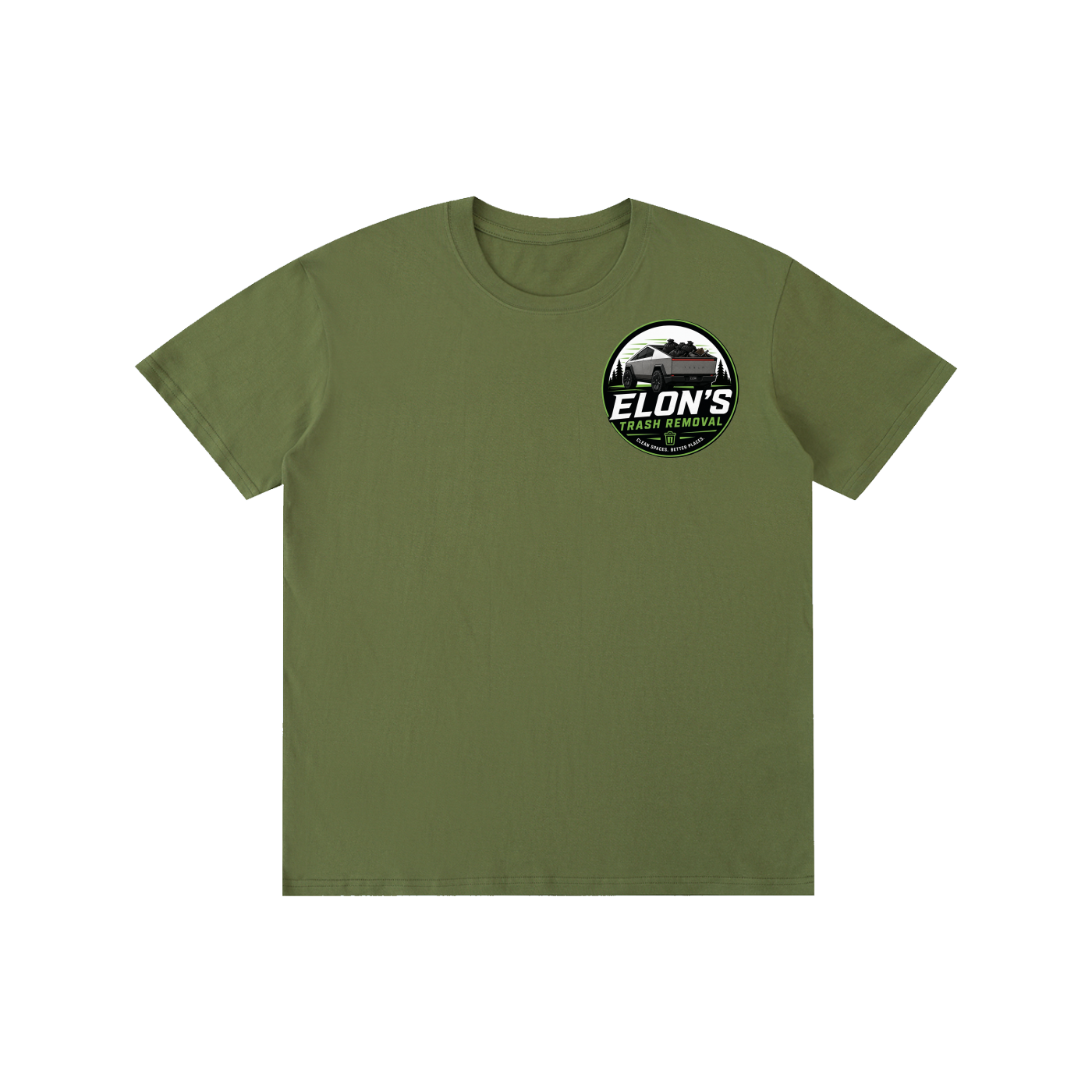 Elon's Trash Removal– Raccoon Pure Cotton Unisex T-Shirt